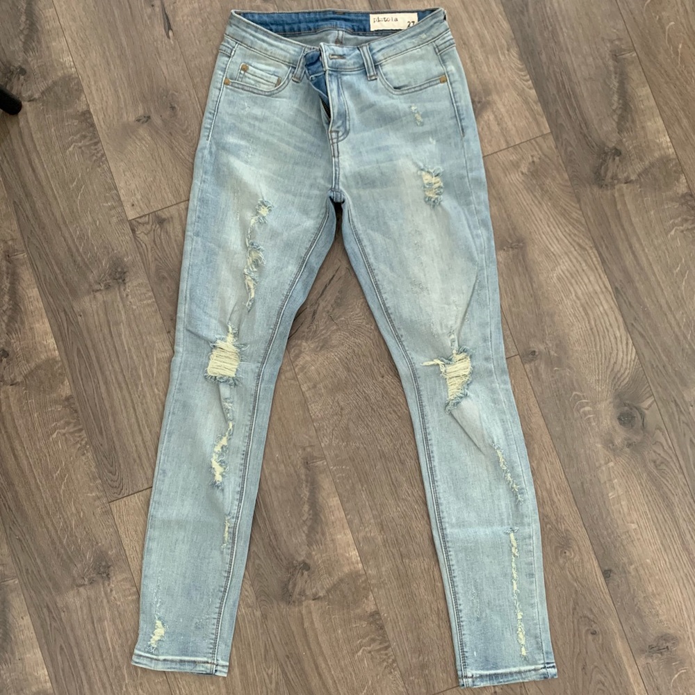 Pistols - size 27 distressed jeans